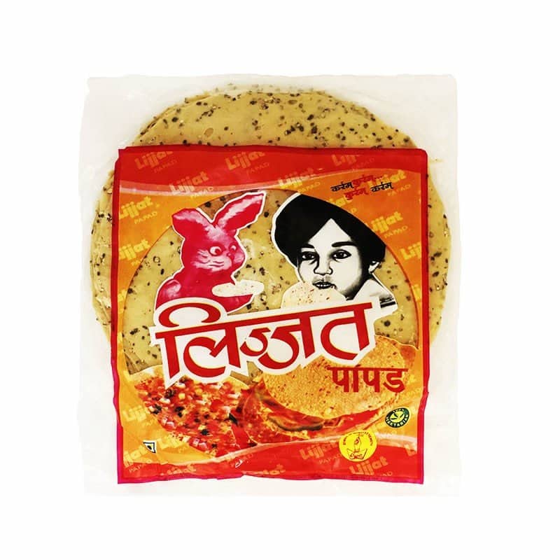 Lijjat Papad Red Chilli 7 200g