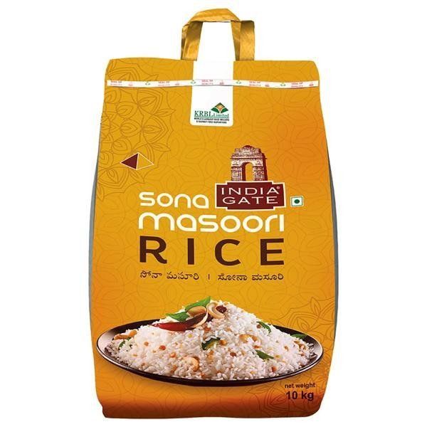 india gate sona masoori rice 10 kg product images