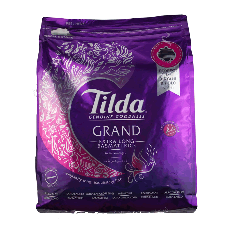 tilda grand extra long basmati rice