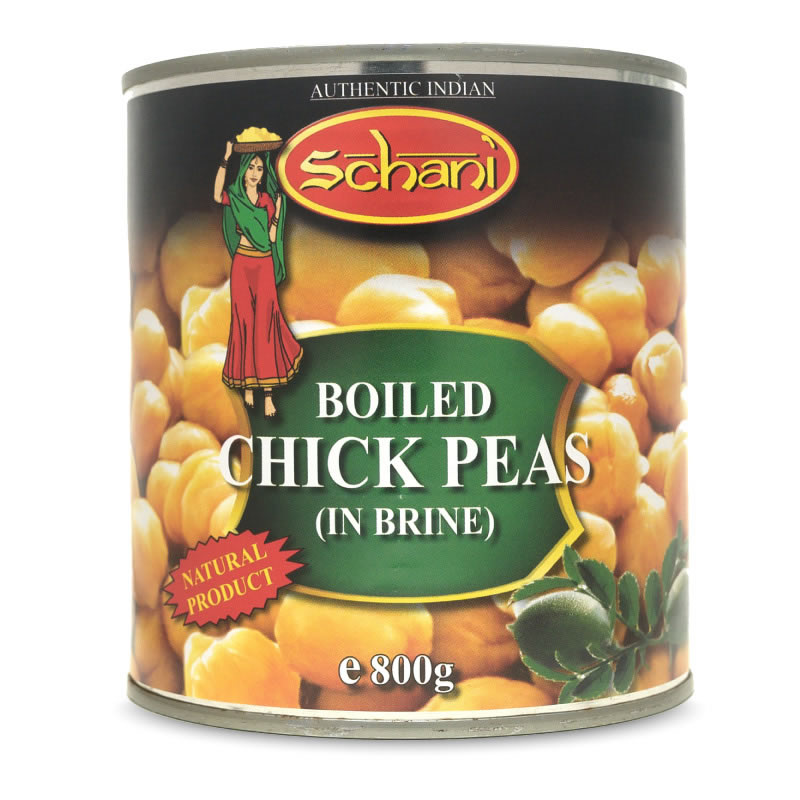 Schani Chick Peas Boiled 800g