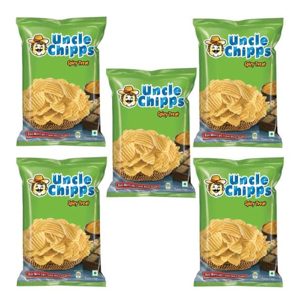 Lays Uncle Chips Spicy Treat 52G 5 pack 1