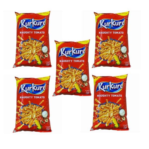 kurkure Naughty Tomato 75g 5 Pack