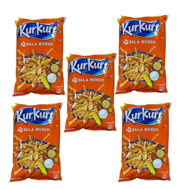 kurkure masala munch 75g 5 Pack